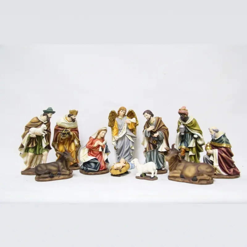 11 Statuine per Presepe - Personaggi presepe