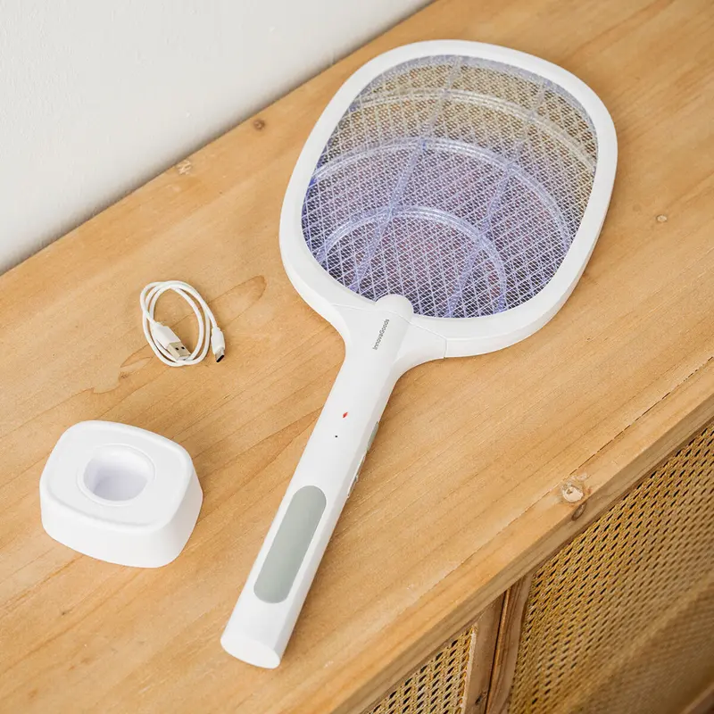 2-in-1 Rechargeable Insect Killing Racket with UV Light Elecfly InnovaGoods