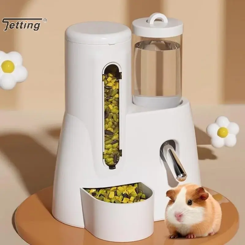 2in1 Hamster Feeder & Water Dispenser – Leakproof, Large Capacity