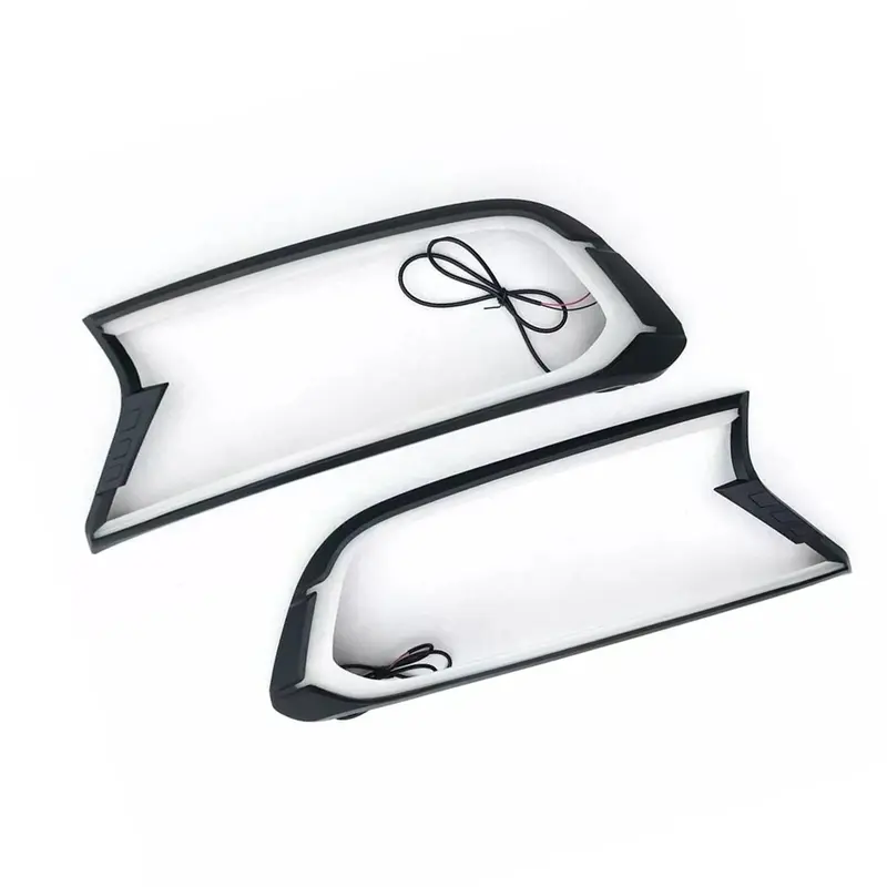 2x White Led Headlight Covers Suitable For Ford Ranger Wildtrak 2015-2020