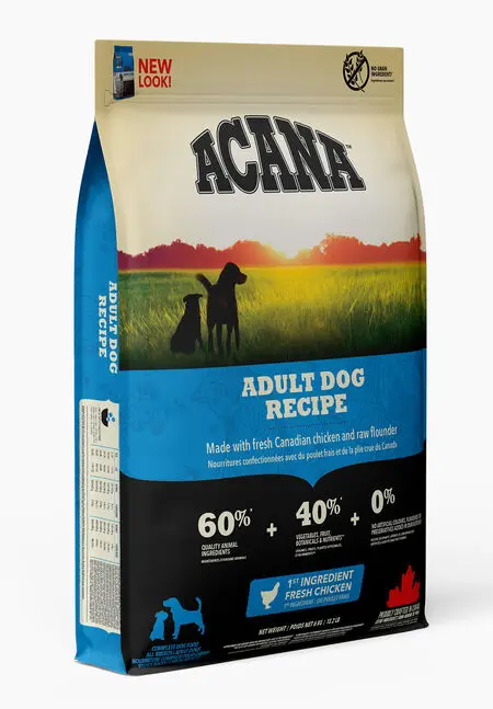 🐾 ACANA Adult Dog Recipe | Pienso natural sin cereales para perros de todas las razas y edades