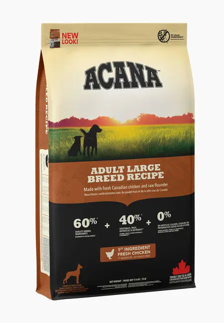 🐕ACANA Adult Large Breed 17 kg | Pienso natural sin cereales para perros adultos grandes