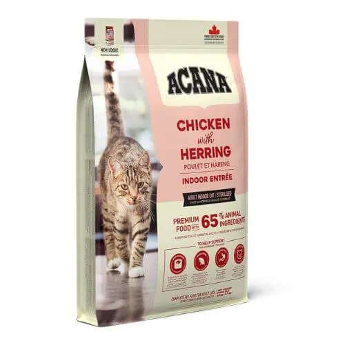 🐾 ACANA Indoor Entrée | Pienso natural y sin cereales para gatos de interior | Alta en proteínas animales
