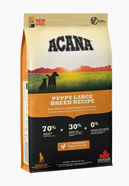 🐶 ACANA Puppy Large Breed | Pienso sin cereales para cachorros de razas grandes (+25 kg)