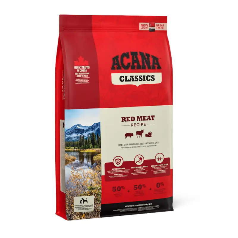 🐶 ACANA Red Meat Recipe | Pienso natural con carne roja para perros de todas las edades