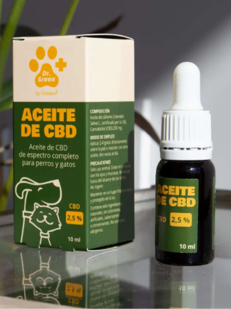 Aceite de CBD 5% de Dr. Green - 10 ml Espectro Completo