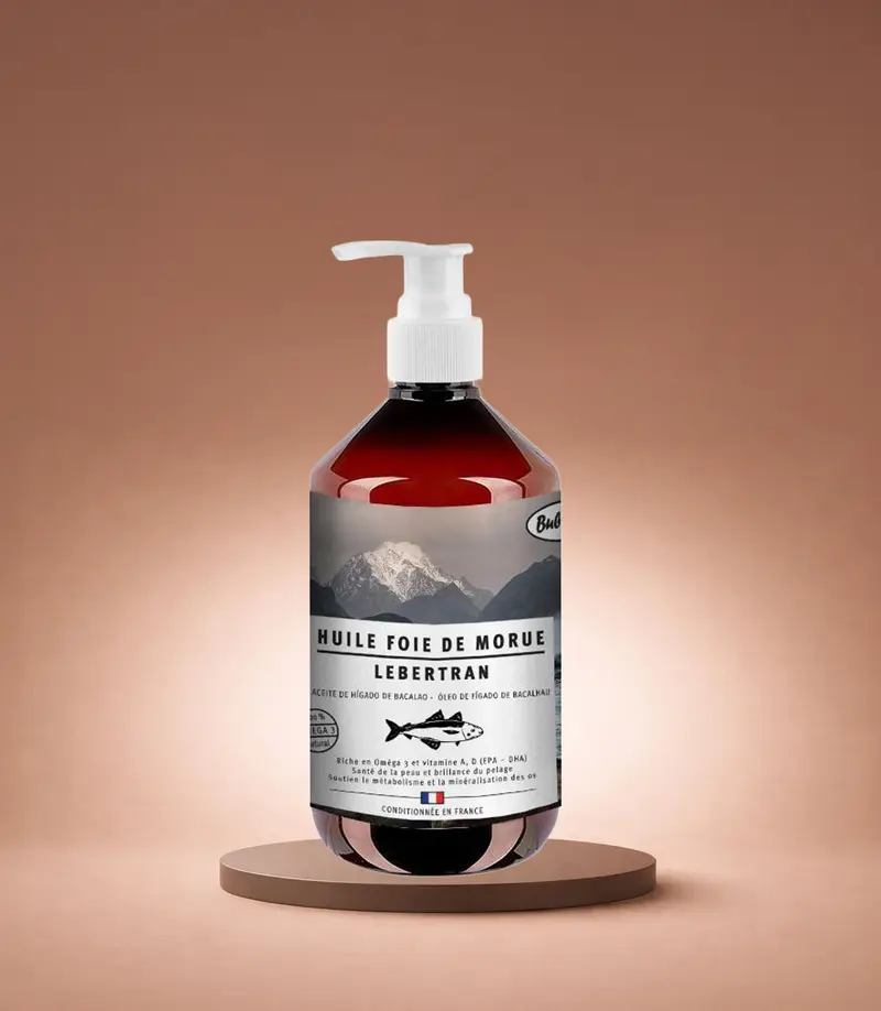 Aceite de Hígado de Bacalao para perros - Bubimex