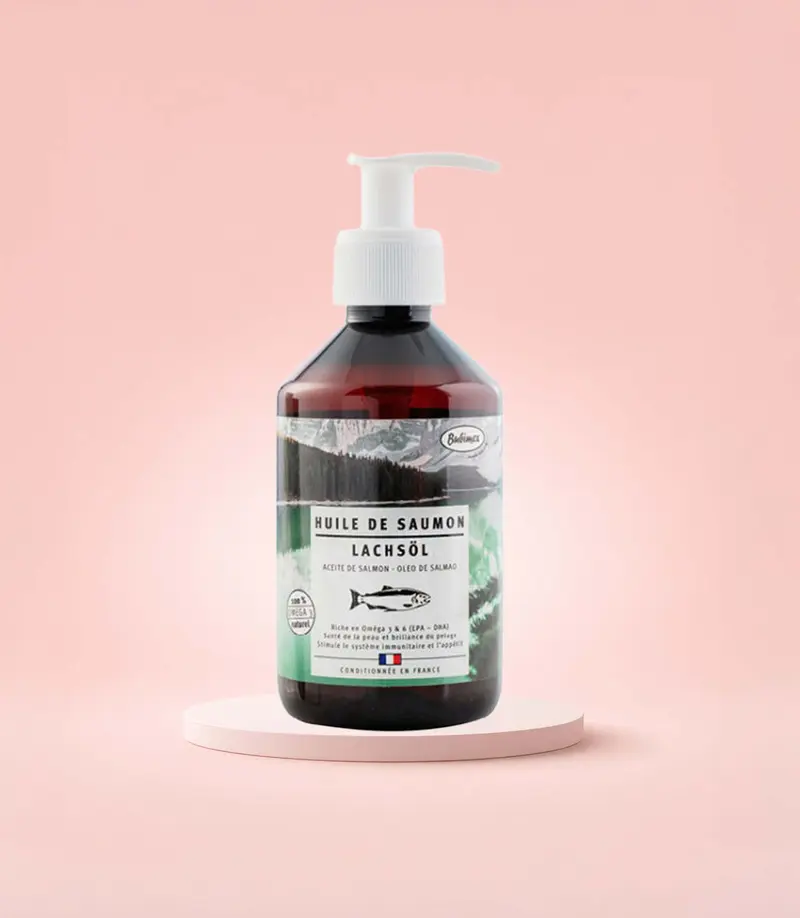 Aceite de Salmón para perros - Bubimex