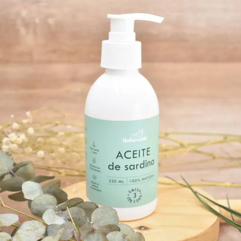 Aceite de SARDINA Naturcanin - 250ml