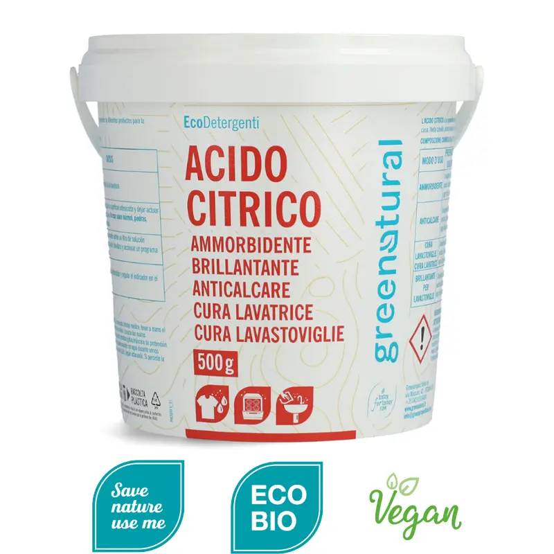 Acido Citrico GreeNatural - Acido citrico naturale