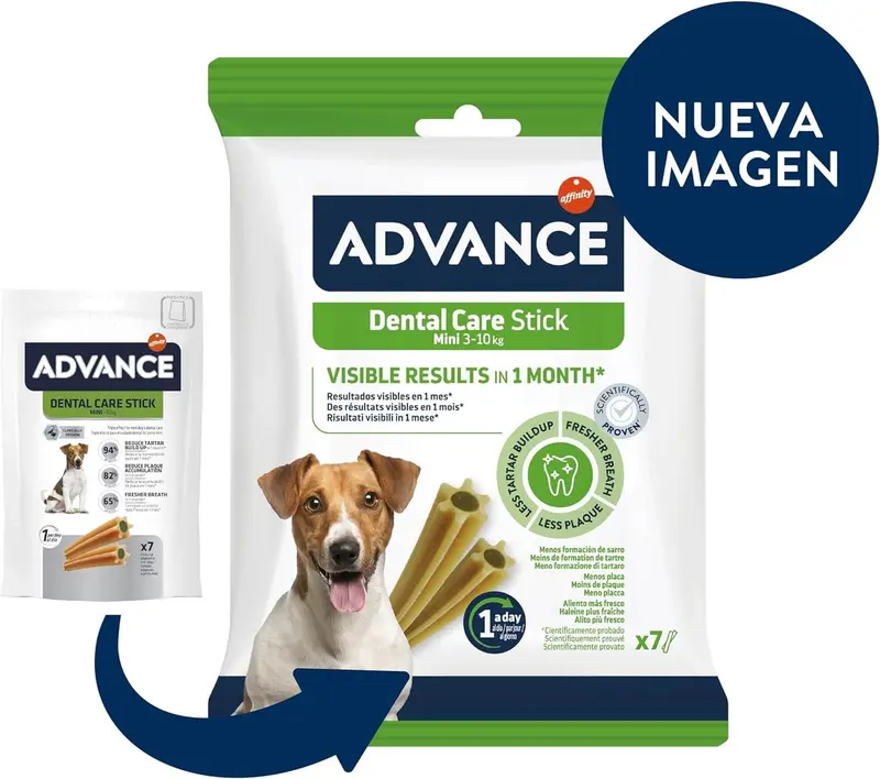 ADVANCE Dental Care Stick Mini para perros | Pack 28 días