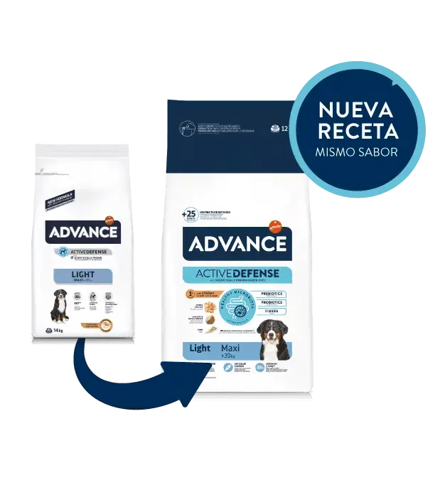 ADVANCE Light Maxi | Pienso para perros razas grandes
