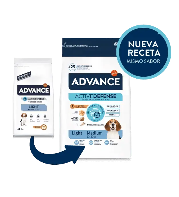 ADVANCE Light Medium | Pienso para perros
