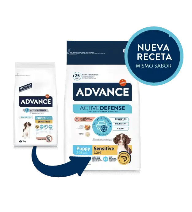 ADVANCE Puppy Sensitive | Pienso con salmón para cachorros