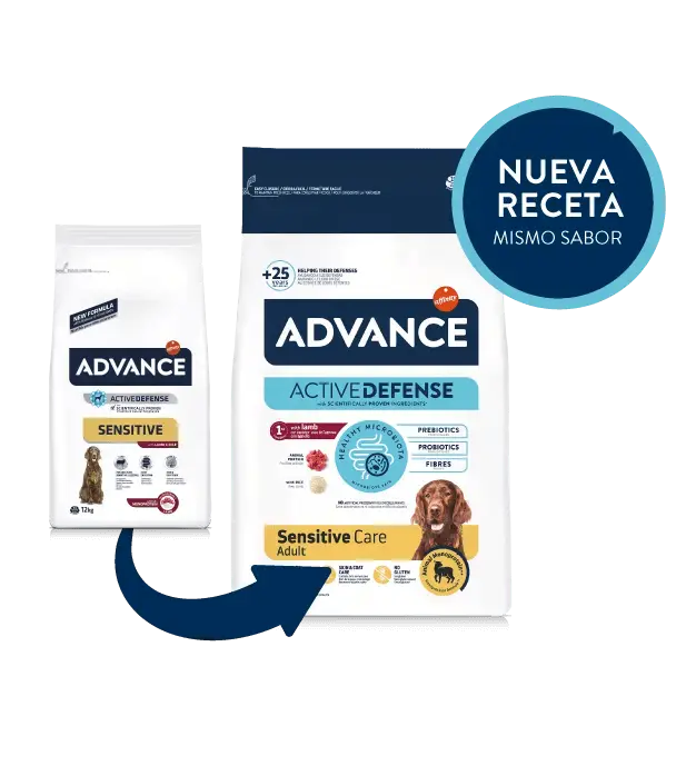 ADVANCE Sensitive Lamb & Rice | Pienso con cordero y arroz para perros