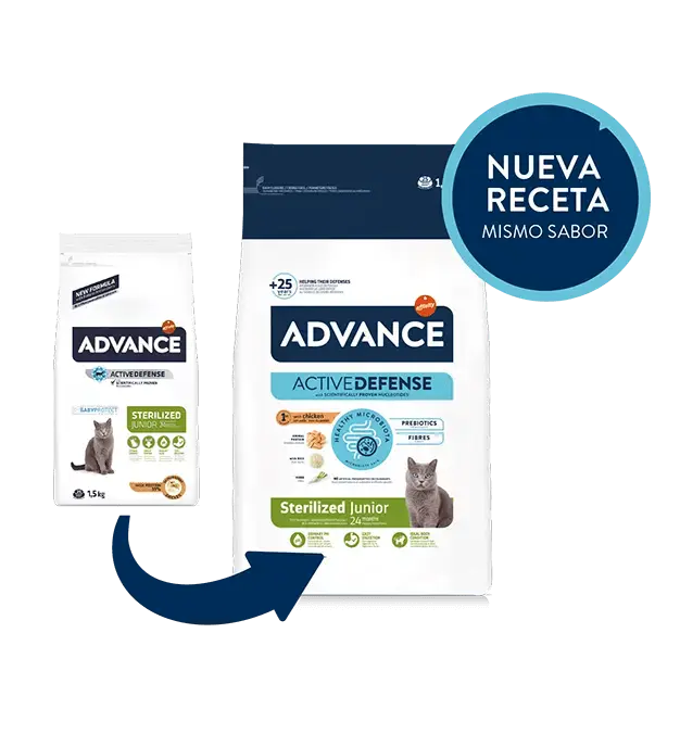 ADVANCE Sterilized Junior | Pienso para gato joven esterilizado