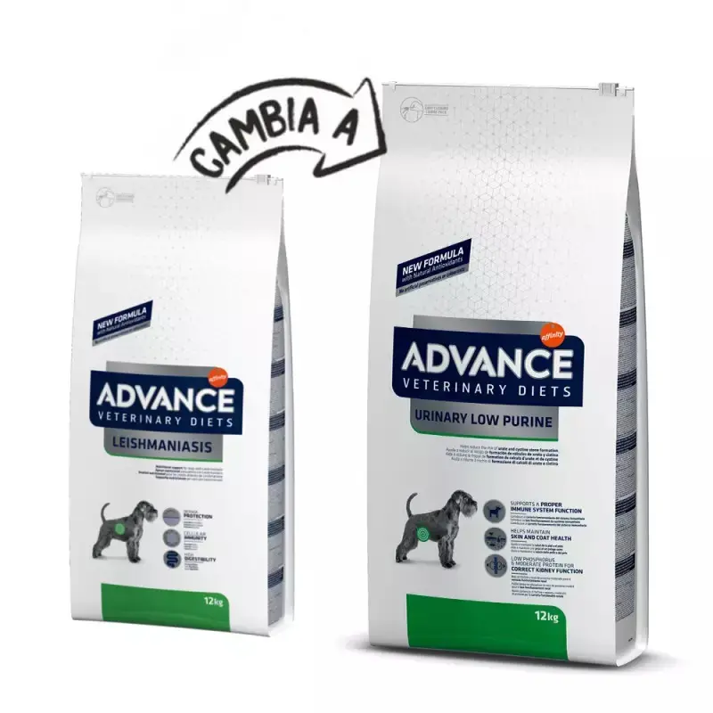 🐶 ADVANCE Urinary Low Purine | Pienso para perros con problemas urinarios y apto en tratamientos de leishmaniasis
