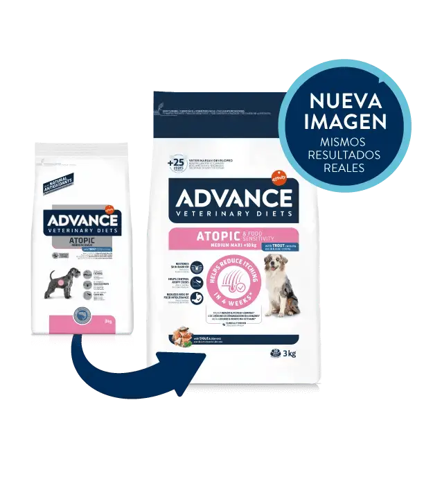 ADVANCE Vet Atopic Medium/Maxi | Pienso para perros con dermatitis atópica