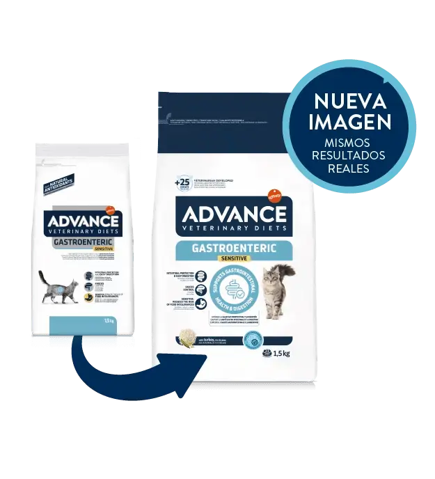 ADVANCE Vet Gastroenteric Sensitive | Pienso para gatos 1,5 kg