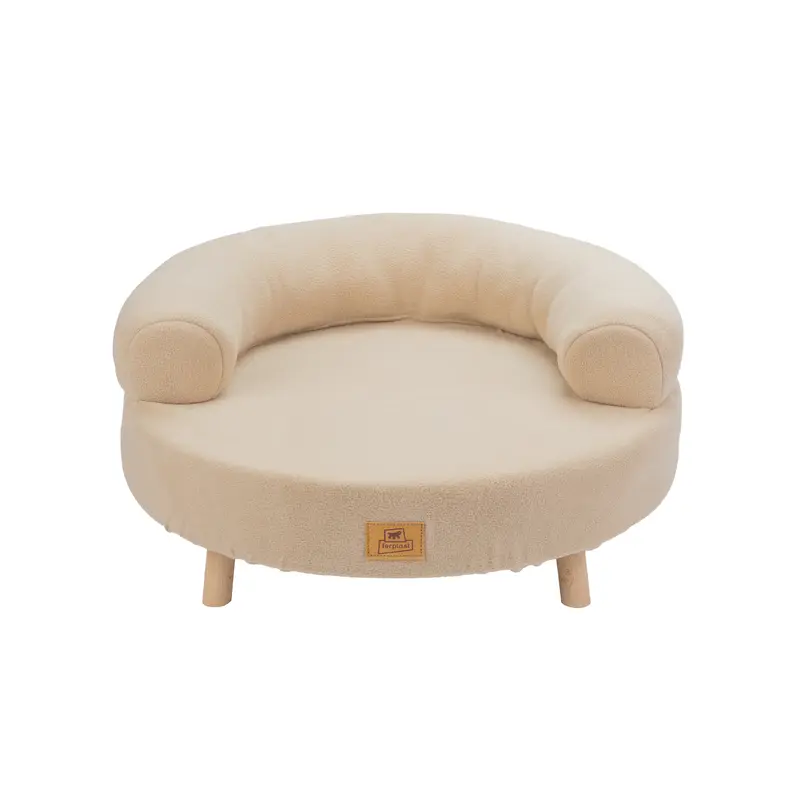 AKI Cama de madera para perros y gatos