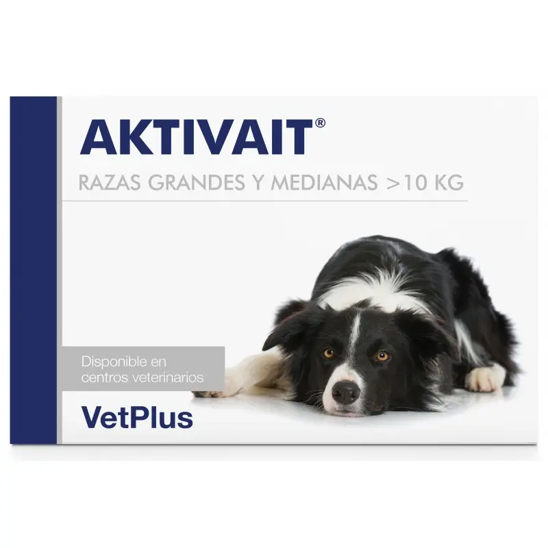 Aktivait VetPlus – Suplemento Cognitivo para Perros Razas Grandes Senior