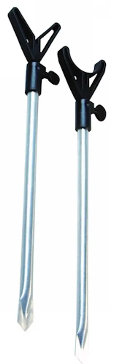 Albatros telescopische karpersteun - 33 cm - zwart