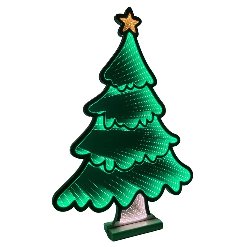 Albero di Natale Luminoso H 60 cm - Albero Luminoso per Casa