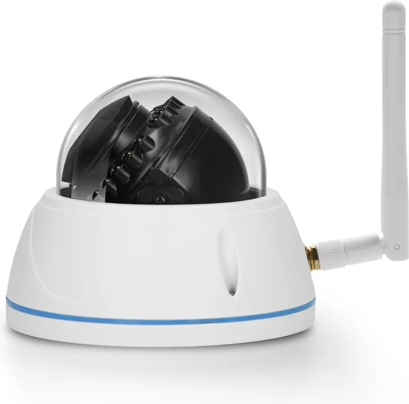 Alecto dvc136ip - outdoor wifi dome camera - koepelcamera - wit