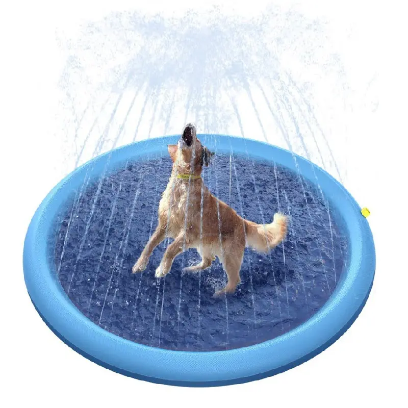 Alfombra de Agua Antideslizante para Niños y Mascotas – Diversión de Verano en el Jardín