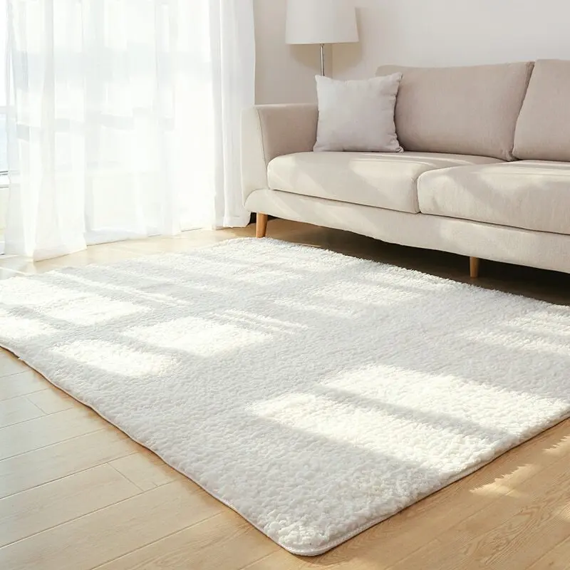 Alfombra suave y acolchada para salón, dormitorio y hogar – estilo moderno antideslizante