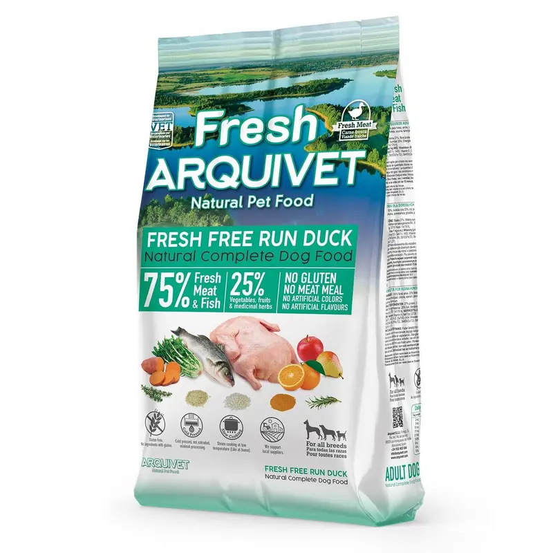 Alimento semihúmedo con Pato fresco criado en libertad - Fresh