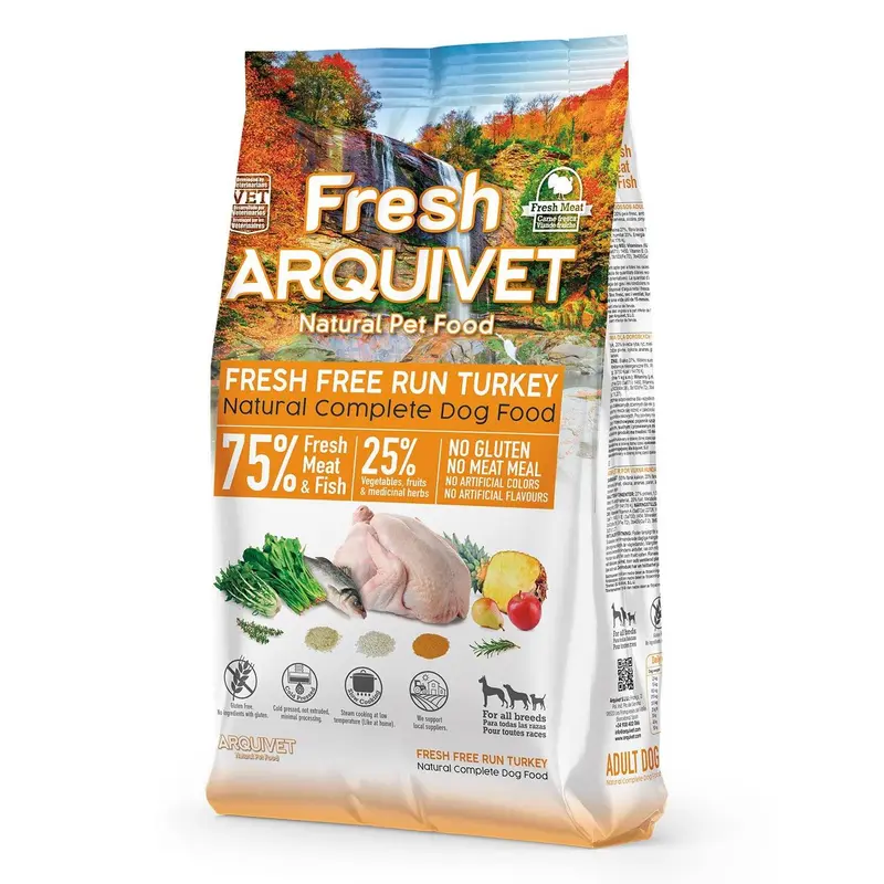 Alimento semihúmedo con Pavo fresco criado en libertad - Fresh