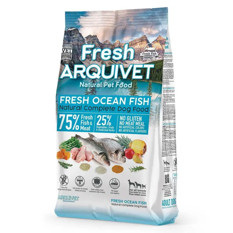 Alimento semihúmedo con Pescado fresco Oceánico - Fresh
