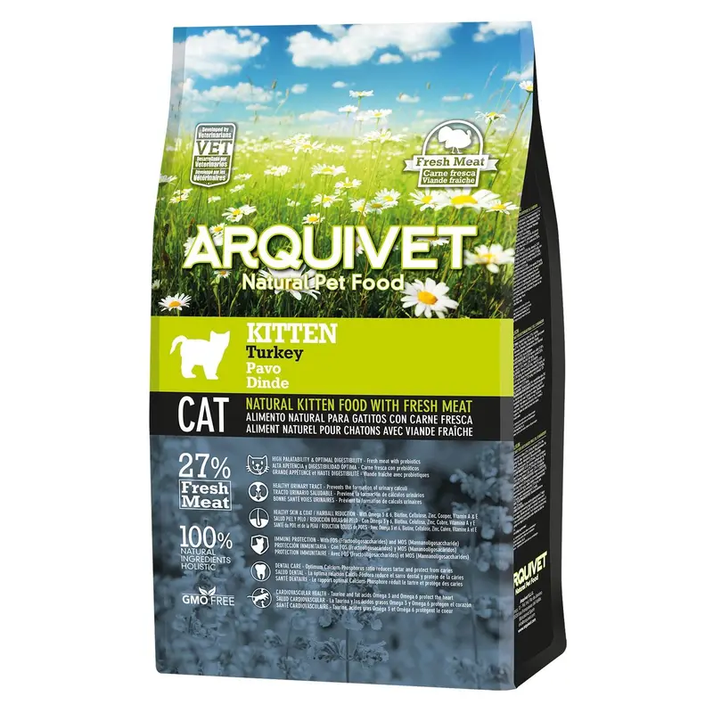 Alimento Super Premium de pavo para gatitos (Carne fresca)