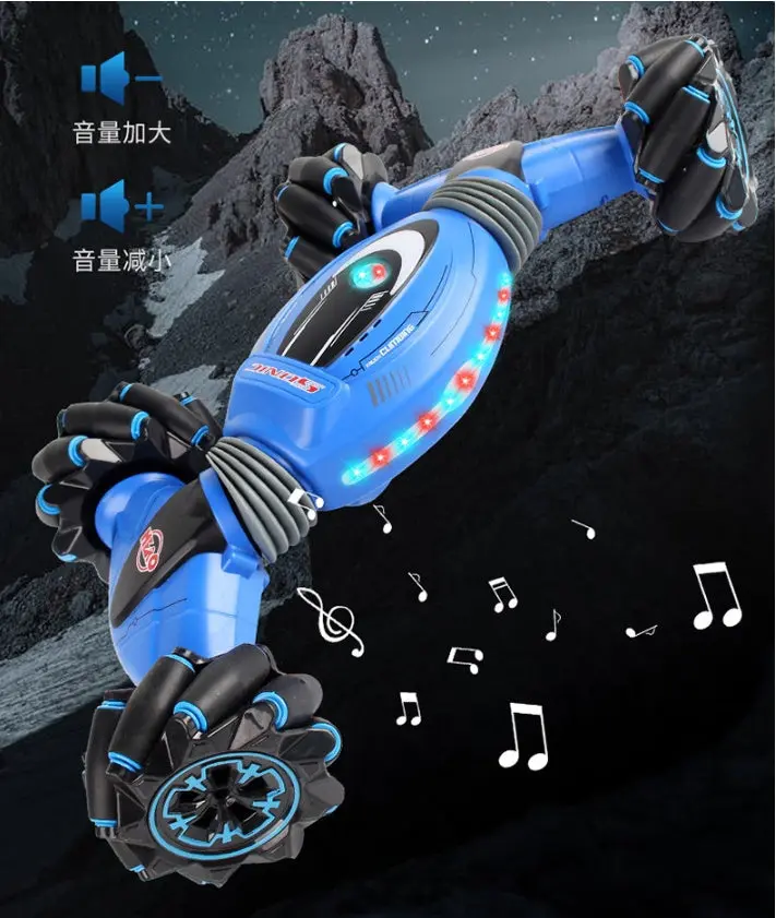 All-Terrain Double-Sided Remote Control Stunt Car