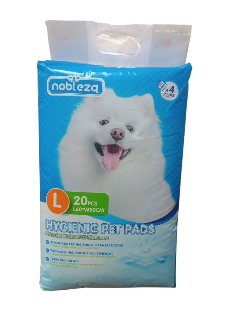 Almohadillas Higiénicas para Mascotas Nobleza - Talla L (20 uds)