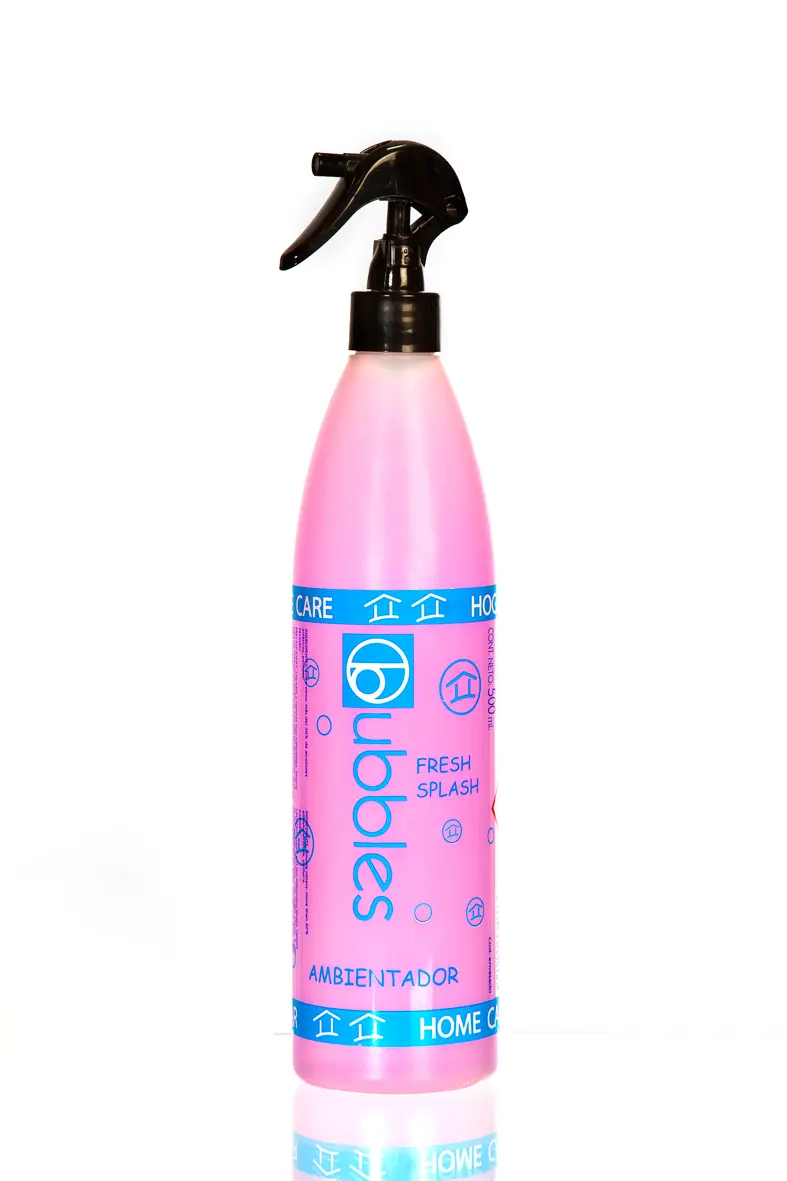 Ambientador Hipoalergénico Fresh Splash BUBBLES | 500 ml | Neutraliza Olores en Hogares con Mascotas