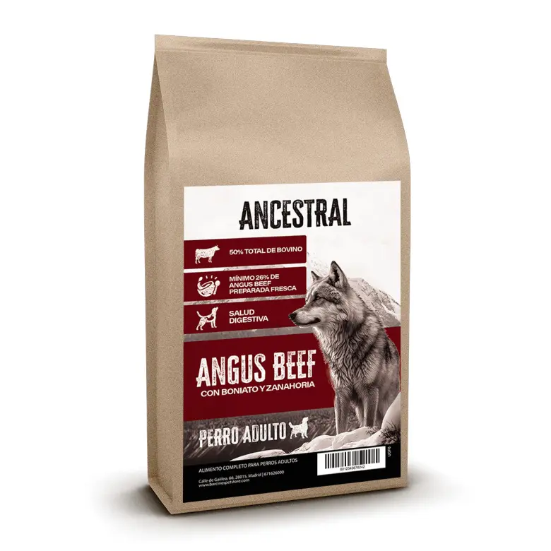 ANCESTRAL - Ternera Angus con Boniato y Zanahoria 2kg