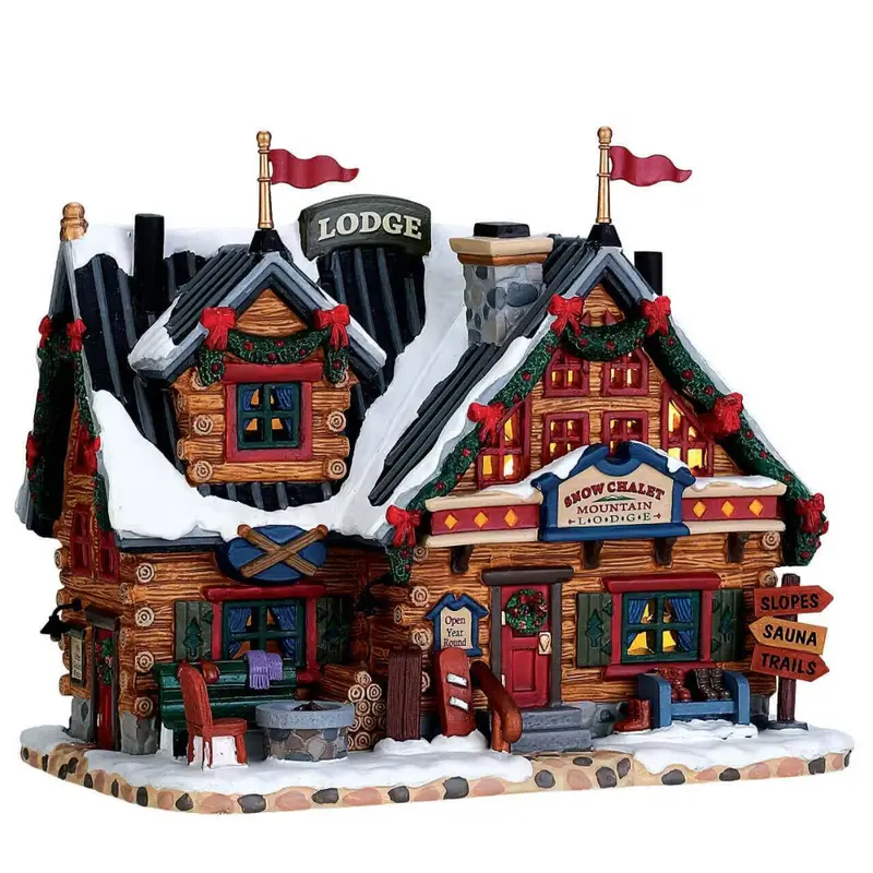 Après-Ski Lodge (cod. 75201) - Edificio luminoso Lemax