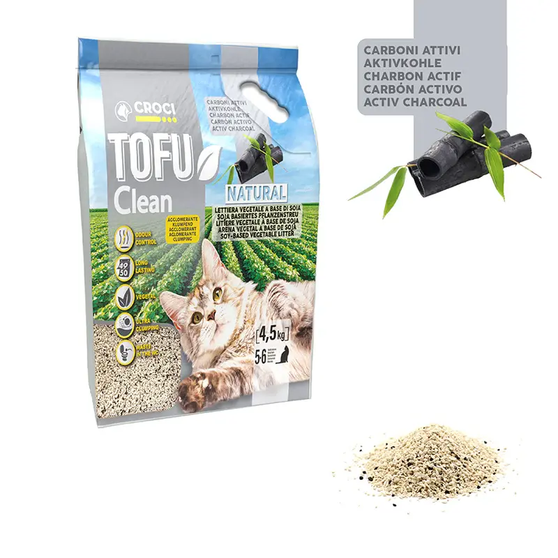 Arena ULTRA Aglomerante - Tofu Clean Carbón - 4,5kg