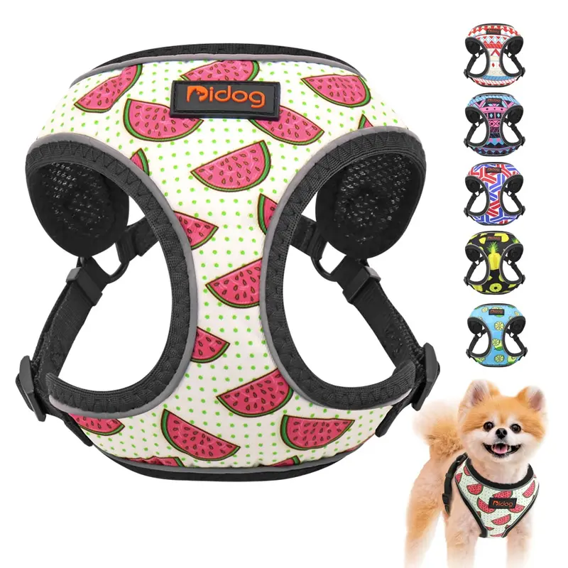 Arnés Fashion Printed Reflectante para perros y gatos