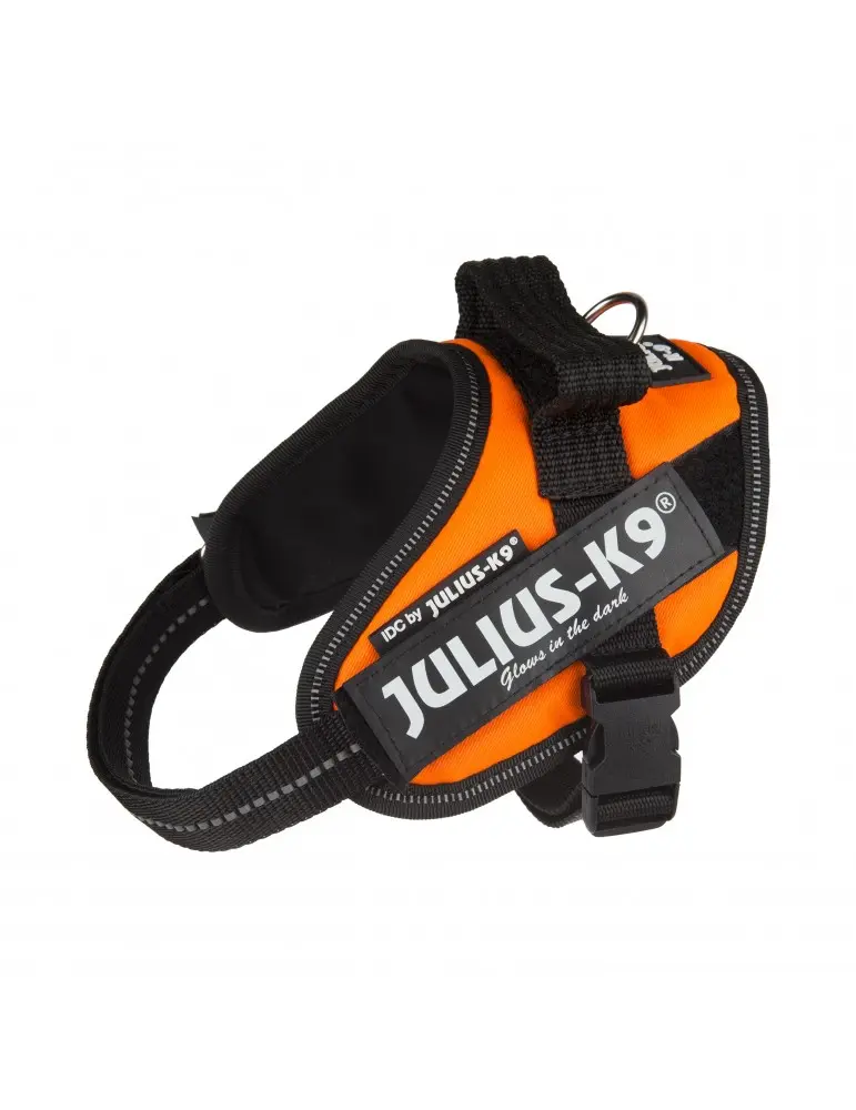 🧡Arnés JULIUS K9 IDC Naranja para Perros – Ergonómico y Reflectante