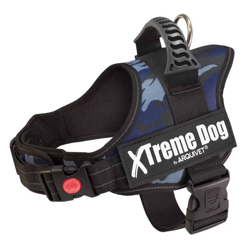Arnés Xtreme Dog - Camuflaje Azul