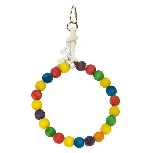 Aro de bolas de colores- 16 x 25 cm