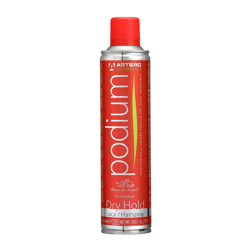 🌟 Artero Laca Podium Dry Hold | Fijación profesional sin residuos para perros y gatos