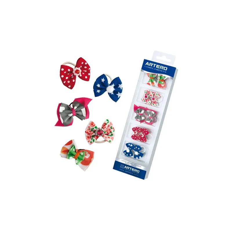 🎀 Artero Lazos Variados para Perros – Pack de 10 Unidades | Elegancia, color y estilo para tu peludo