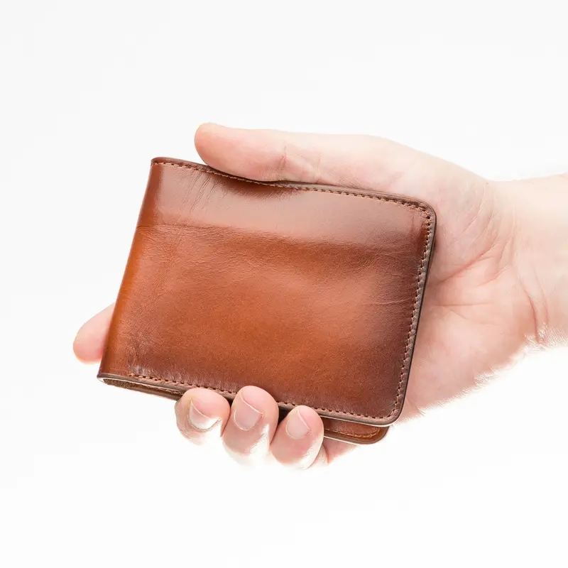 Arvada Handmade Leather Bifold Wallet