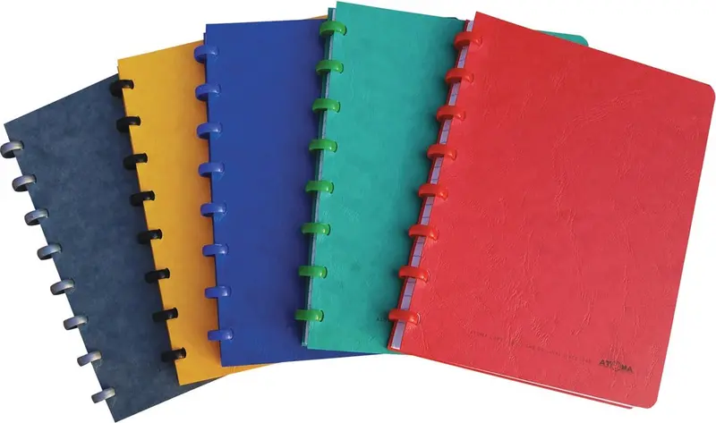 Atoma patroonschrift formaat 165 x 21 cm 144 bladzijden gelijnd