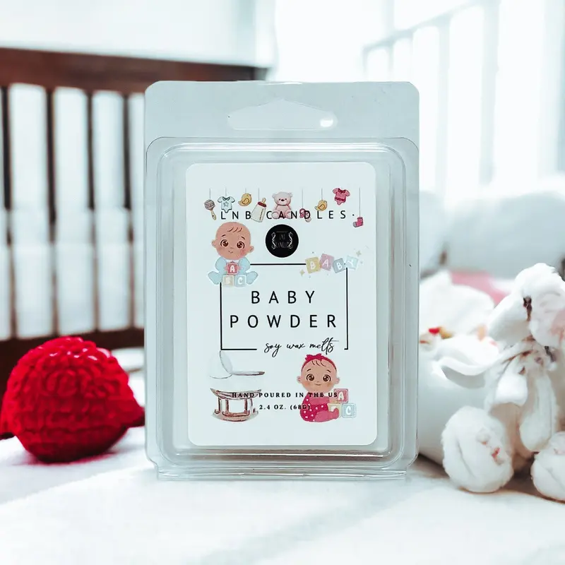 Baby Shower Powder Soy Wax Melts