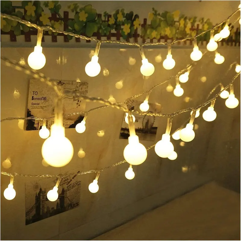 Balo - Guirnalda de luces LED para exteriores e interiores
